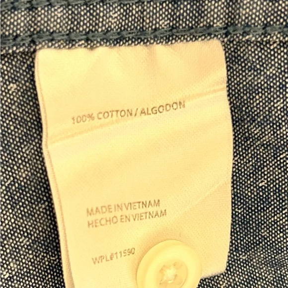 Weatherproof Blue Blouse with Soft Fabric and Relaxed Fit - Picture 6 of 6